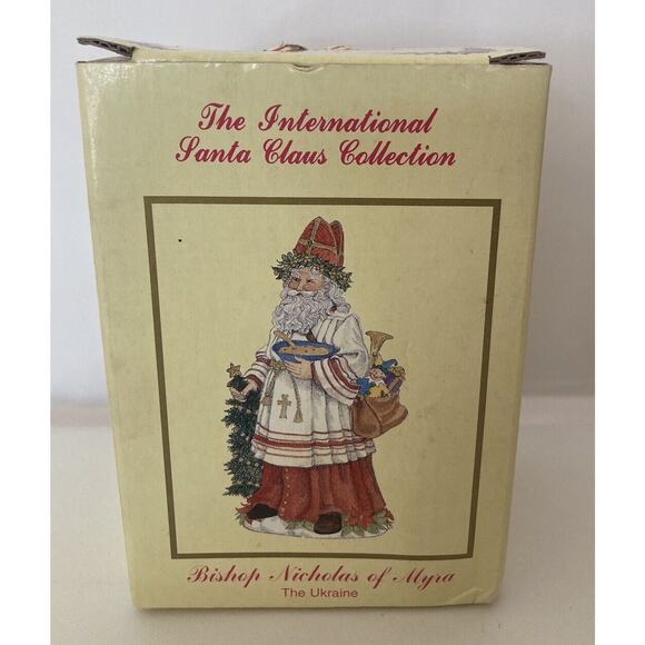 The International Santa Claus Figurine Bishop Nicholas Of Myra Ukraine - Picture 2 of 6